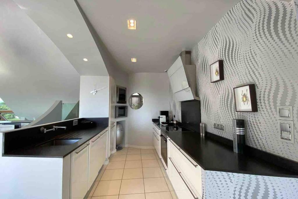 Appartement D'Exception Avec Vue Mer Gicquel Esterno foto