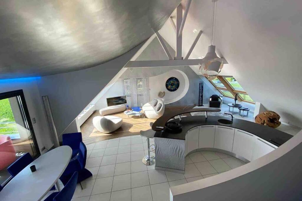 Appartement D'Exception Avec Vue Mer Gicquel Esterno foto